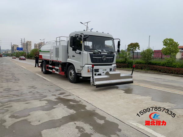 國六東風天錦路面清洗車