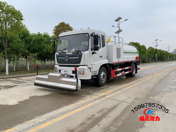 國六東風天錦路面清洗車