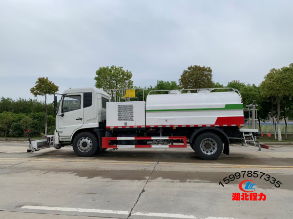 國六東風天錦路面清洗車
